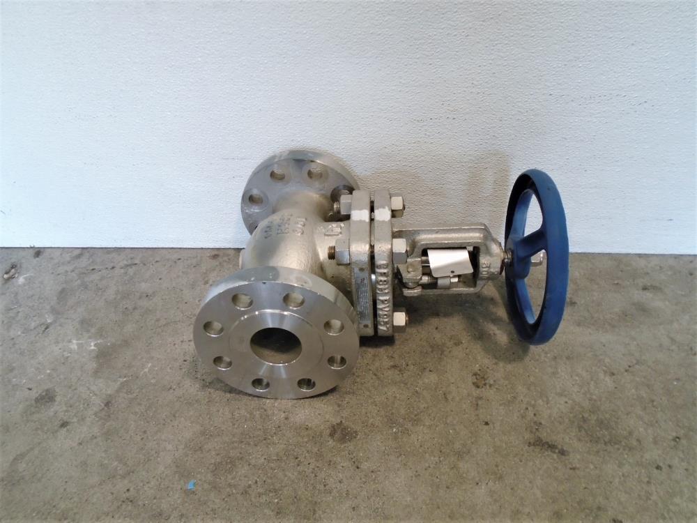 TY 2" 300# CF8M Globe Valve 202RF0912